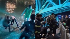 Hiện trường tìm kiếm 2 thi thể nghi đuối nước trên kênh Tàu Hủ, gặp nhiều trở ngại