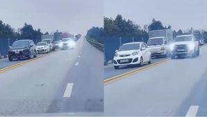 Cái kết cho nữ tài xế nháy đèn loạn xạ, đi ngược chiều trên cao tốc, bất ngờ lời khai với công an