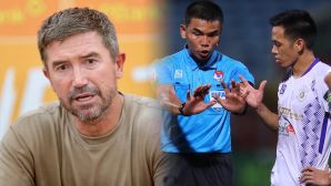 Đội nhà thua cay đắng Thể Công Vietel, HLV Hà Nội FC yêu cầu trọng tài V.League 'học lại' luật