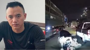 Danh tính tài xế bán tải tạt đầu, chèn ngã gia đình 3 người đi xe máy, chính thức nhận cái kết đắng