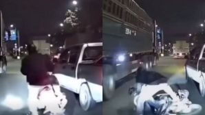 Vụ ô tô tạt ngã xe máy ở Hà Nội: Tài xế ô tô có thể xem xét về tội Giết người nếu có dấu hiệu này?