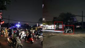 Loạt trường hợp cố vượt gác chắn đường sắt trong đêm bị ghi hình, mức xử phạt nghiêm khắc răn đe