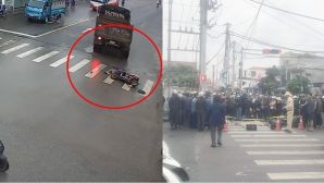 Hải Phòng: Bà chở cháu đi xe điện bị cuốn vào gầm xe tải, CSGT điều tra hành động lạ của tài xế