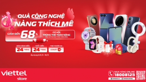 Viettel Store tung ưu đãi 8/3 'Quà công nghệ – Nàng thích mê' giảm đến 68%
