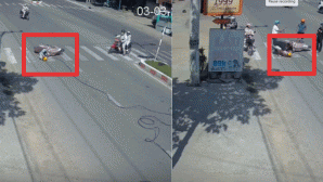 Người dân sợ hãi khi thấy cảnh dây điện rơi quật ngã người đi đường ở Khánh Hòa, tình hình nạn nhân