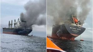 Iran nã pháo hai tàu hàng quốc tế, giá dầu thế giới chao đảo dữ dội