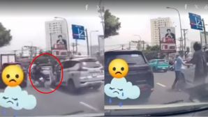 TP HCM: Camera ghi lại cảnh tài xế ô tô mở cửa xe bất cẩn, gây tai nạn rồi cố tình bỏ chạy