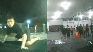 3 xe bán tải chèn ép 2 thanh niên trên đường, bao vây đánh đập khiến nạn nhân phải nhập viện cấp cứu