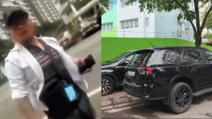 Hà Nội: Clip tài xế ô tô từ chối trả tiền điểm trông xe tự phát lập tức bị đe dọa, đấm vào mặt?