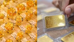 Giá vàng SJC, PNJ , Bảo Tín Minh Châu hôm nay 1/4 tăng đồng loạt, thị trường ghi nhận chênh lệch lớn