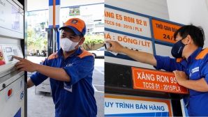 Giá xăng dầu tăng giữa đêm: RON 95 tăng hơn 1.800 đồng/lít, chỉ duy nhất 1 loại được chi Quỹ Bình ổn