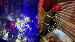TP.HCM: Giải cứu nghẹt thở 2 người mắc kẹt trong căn nhà 6 tầng cháy dữ dội 