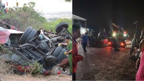 Lời khai tài xế vụ xe khách lao xuống vực khiến 4 người tử vong, các nạn nhân còn rất trẻ, có 2 anh em ruột