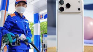 Giá xăng dầu Petrolimex 9/4: giá xăng giảm gần 3.000 đ/lít, giá dầu giảm gần 10.000 đ/lít, giá iPhone 17 Pro Max ra sao?