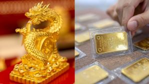 Giá vàng hôm nay (chiều 10/4): Vàng SJC, nhẫn 9999 bật tăng trở lại, vàng thế giới biến động lạ 