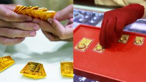 Giá vàng chốt phiên 11/4: SJC và vàng nhẫn 9999 giảm, giá vàng thế giới giữ mốc, thị trường chờ tín hiệu từ Fed