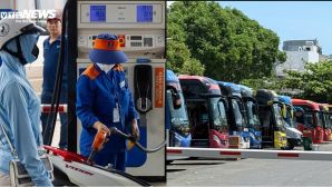 Giá dầu Diesel giảm gần 12.000 đồng/lít sau 2 ngày, giá vé vận tải cũng đồng loạt hạ nhiệt