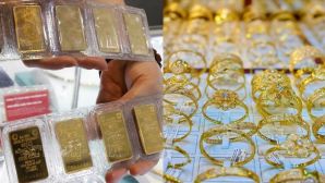 Giá vàng hôm nay (trưa 13/4): Vàng SJC giảm gần 1 triệu đồng/lượng, giá thế giới chịu tác động từ căng thẳng Mỹ - Iran 