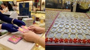 Giá vàng chốt phiên 14/4 tăng, SJC và vàng nhẫn 9999 điều chỉnh, giá vàng thế giới biến động theo đàm phán