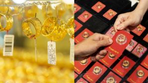 Giá vàng hôm nay, chốt phiên 15/4: Vàng SJC, nhẫn 9999 tăng giảm đan xen, thế giới giữ vùng cao kỷ lục gần 30 ngày