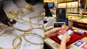 Cập nhật giá vàng hôm nay (trưa 16/4): Vàng SJC, PNJ, DOJI, BTMC, Mi Hồng điều chỉnh riêng, chênh lệch thế giới duy trì