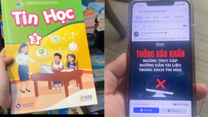 Vụ sách Tin học lớp 3 có link dẫn đến web 'đen': Thông tin mới gây bất ngờ