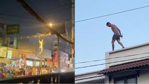 TPHCM: Công an thông tin vụ thanh niên có biểu hiện lạ cầm kéo leo lên mái nhà đập phá, gây náo loạn