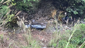 Hiện trường vụ xe bồn rơi xuống vực sâu ở Sơn La, tài xế tử vong, phương tiện biến dạng