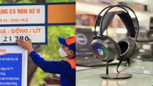 Giá xăng RON95 sáng 24/4 về dưới mốc 23.000đ/lít, dầu giảm phiên thứ 5 liên tiếp, giá tai nghe gaming hot 2026 ra sao?