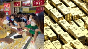 Giá vàng hôm nay 24/4: Vàng SJC, nhẫn 9999 lao dốc, thế giới biến động, áp lực bán tăng mạnh