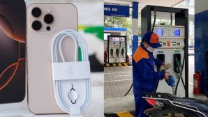 Bảng giá xăng dầu hôm nay chiều 1/5: Xăng dầu vẫn đồng loạt lao dốc so với đỉnh, xăng RON 95 rẻ, ịPhone 16 có đắt?