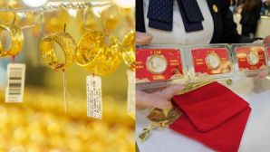 Giá vàng hôm nay 2/5: Vàng SJC, nhẫn 9999, 24K, 18K chưa hạ nhiệt, khoảng cách giá thế giới tiếp tục kéo dài