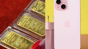 Giá vàng hôm nay chiều 3/5: Vàng nhẫn 9999, vàng SJC ở mức thấp, vàng thế giới ổn định, iPhone 15 rẻ