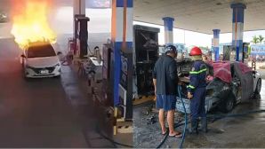 Vụ cháy xe ở cây xăng tại Đà Nẵng: Tài xế có điều kiện cứu các nạn nhân hay không? Có bị xử lý hình sự?