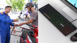 Giá xăng RON95 ngày 4/5 chỉ hơn 23.000đ/lít, các mẫu bàn phím gaming E-Dra cực rẻ chỉ bằng vài lần đổ đầy bình