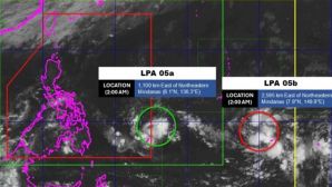 Diễn biến của áp thấp gần Philippines, cảnh báo mưa lớn và dông diện rộng