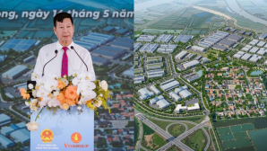 Vinhomes khởi công dự án đầu tư phát triển kết cấu hạ tầng khu công nghiệp Nam Tràng Cát