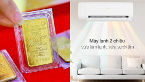 Giá vàng ngày 15/5: Chưa xuất hiện cú hích để bứt phá, giá máy lạnh Casper 2 chiều giảm 14%