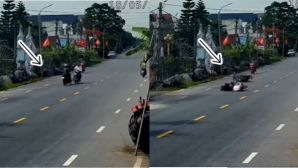Trích xuất camera vụ người phụ nữ sang đường bất cẩn khiến người đàn ông ngã văng ra đường tử vong
