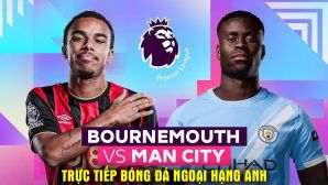 Xem trực tiếp bóng đá Bournemouth vs Man City ở đâu, kênh nào? Link xem trực tiếp Ngoại hạng Anh
