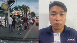 Nam thanh niên dừng xe giữa đường đấm đá người chở bia túi bụi kể nguồn cơn sự tức giận