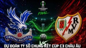 Dự đoán tỷ số, kết quả Crystal Palace vs Rayo Vallecano - Chung kết Cúp C3 châu Âu 2h ngày 28/5