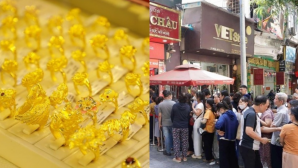 Giá vàng hôm nay 28/5: Bảng giá vàng miếng SJC nhẫn 9999 'đại hạ giá', làn sóng 'bán tháo' mạnh hiếm thấy