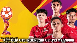Kết quả, tỷ số U19 Indonesia vs U19 Myanmar 1/6 - U19 Đông Nam Á 2026: U19 Việt Nam mất ngôi đầu?