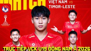 Trực tiếp bóng đá U19 Việt Nam vs U19 Timor Leste 16h ngày 1/6 - Link xem trực tiếp U19 Đông Nam Á