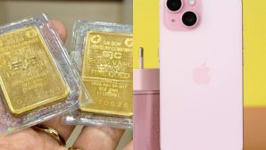 Giá vàng trưa nay 2/6: Vàng SJC, nhẫn 9999 giảm thủng đáy, vàng thể giới sập sàn, iPhone 15 giá có rẻ