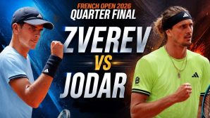 Kết quả tennis Rafael Jodar vs Alexander Zverev - Tứ kết Roland Garros 2026: Kịch bản khó tin