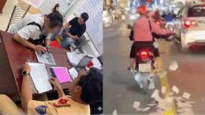 Lời khai của người phụ nữ hé lộ lý do rải vàng mã đầy đường ở TP HCM, bị xử phạt thế nào?