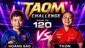 TRỰC TIẾP Dương Quốc Hoàng vs Nguyễn Anh Tuấn - TAOM Challenge Race to 120 - Hoàng Sao vs Tkon