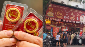 Bảng giá vàng hôm nay 5/6: Vàng miếng SJC nhẫn trơn 9999 chính thức sập, dân thấp thỏm chờ hạ thêm 
